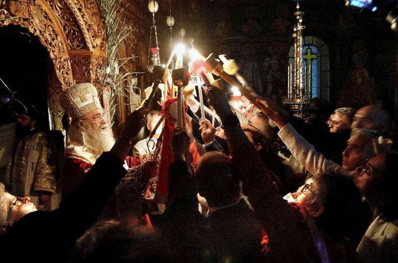 Το Άγιο Πάσχα και η Σύναξη της Παναγίας Ελεούσης στην Ιερά Μητρόπολη Δράμας.
